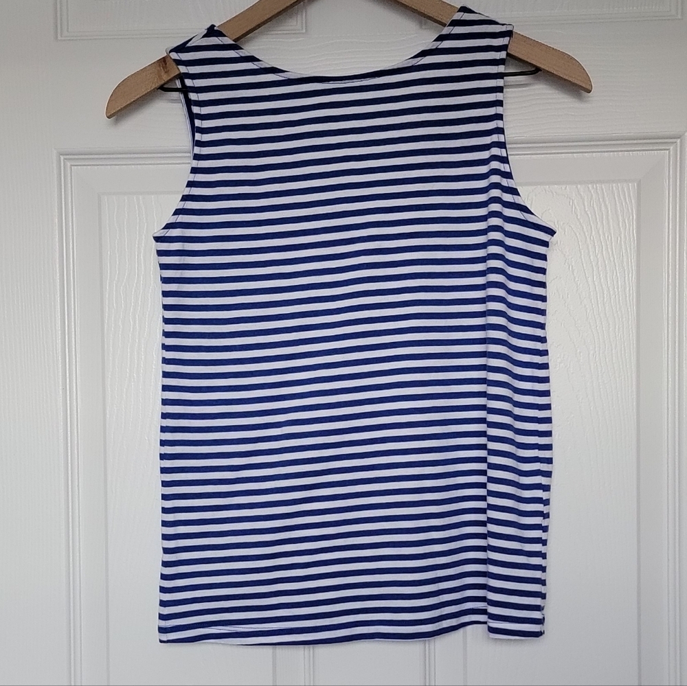 Banana Republic Striped Designer Tee Size XS